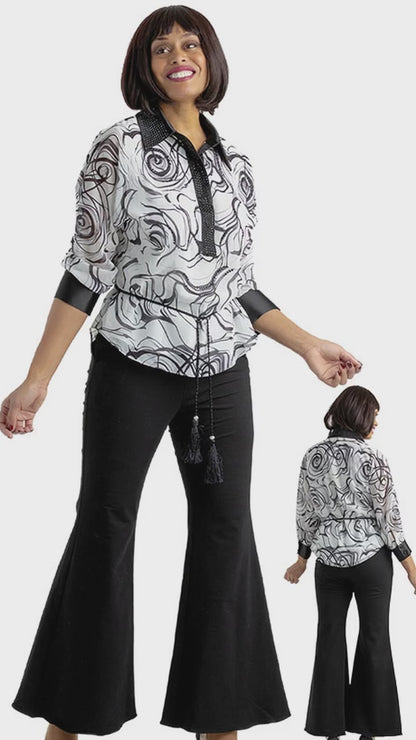 Sharz B SBL8122 Pant Set