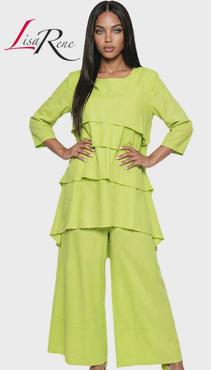 Lisa Rene 3391-LME Church Suit