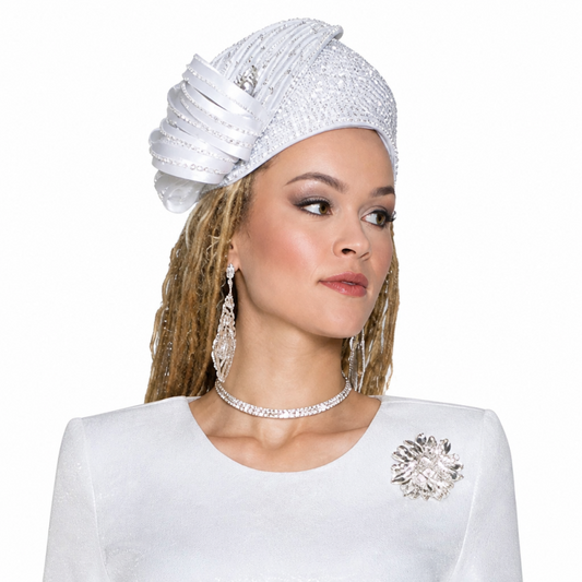 Lily and Taylor 4961-H Church Hat