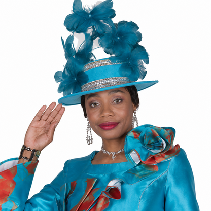 Elite Champagne 6169-TLG-H Church Hat