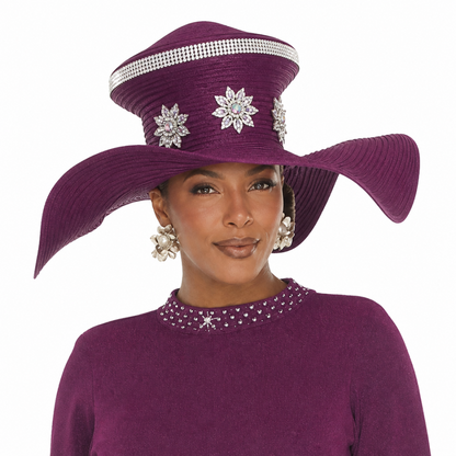 Donna Vinci 13437-H Church Hat