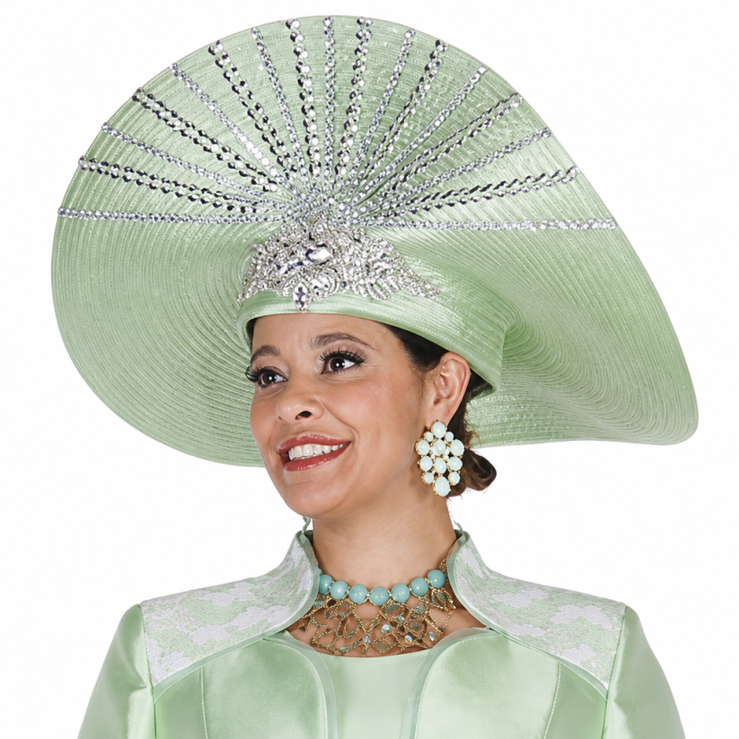 Champagne Italy H6417 Church Hat