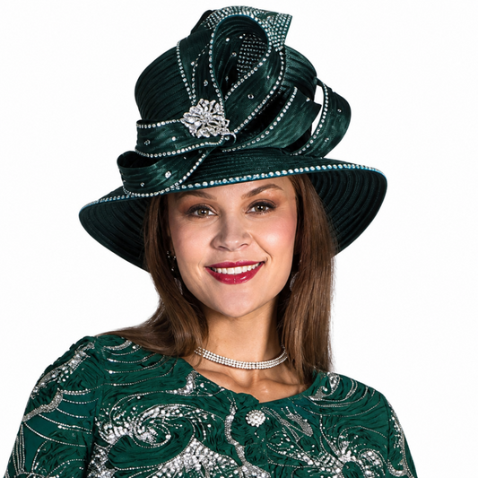 Lily and Taylor H477-HAT Church Hat
