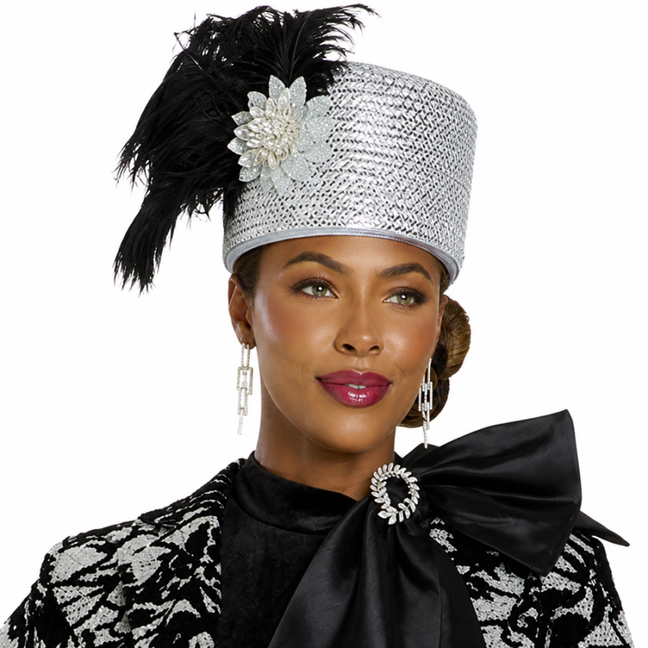 Donna Vinci 12214-QS Church Hat