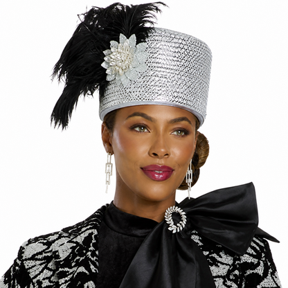Donna Vinci 12214-QS Church Hat