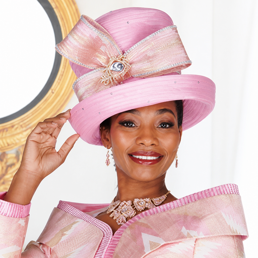 Elite Champagne 6451-H Church Hat