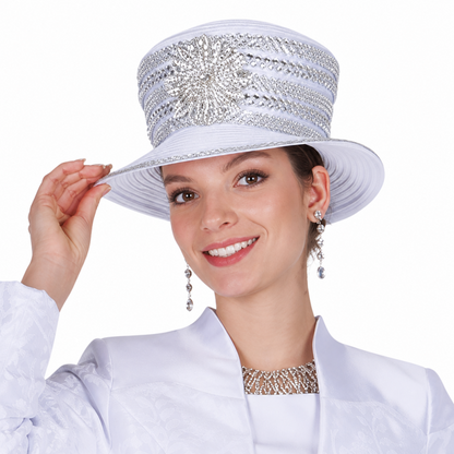 Elite Champagne 6463-H Church Hat