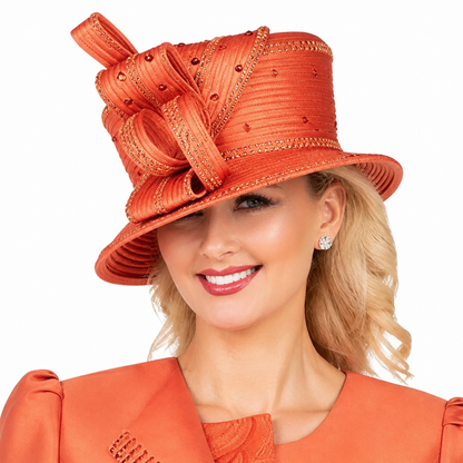 Giovanna 1152-ORG-H Church Hat