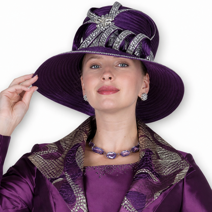 Champagne Italy 6306-H Church Hat