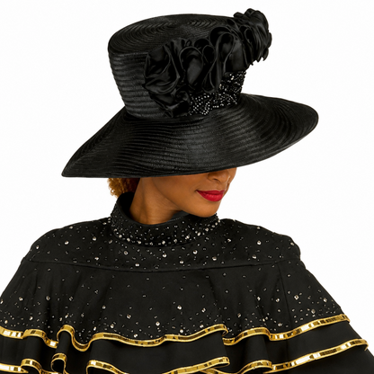 Giovanna D7215-H Church Hat