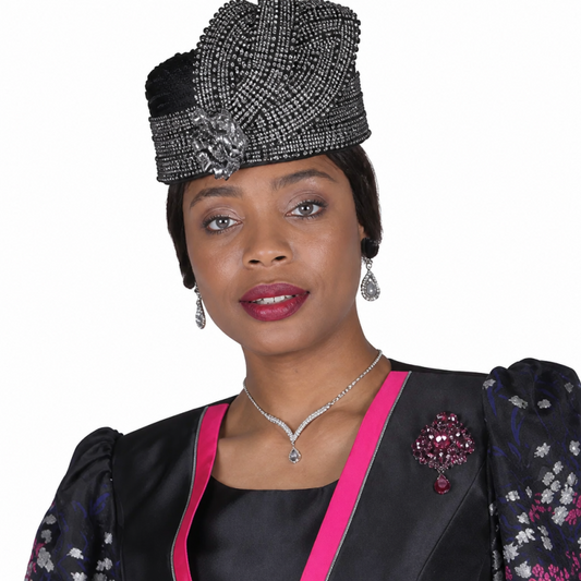 Elite Champagne 6353-H Church Hat
