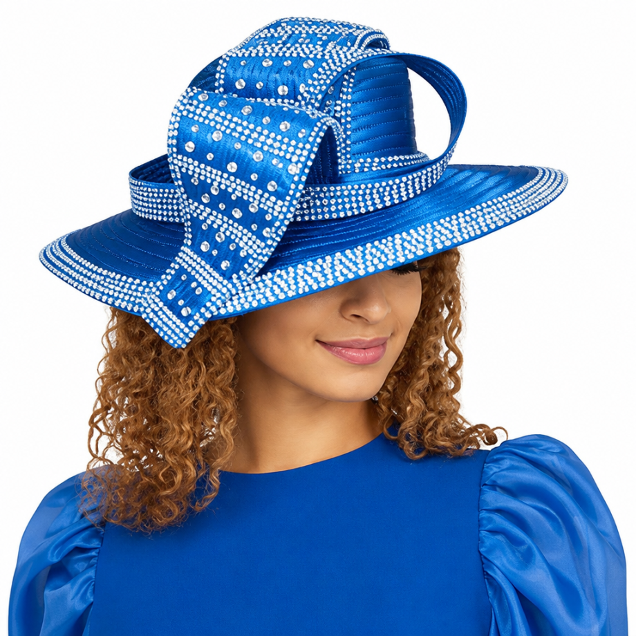 Giovanna DP2427-RYL-H Church Hat