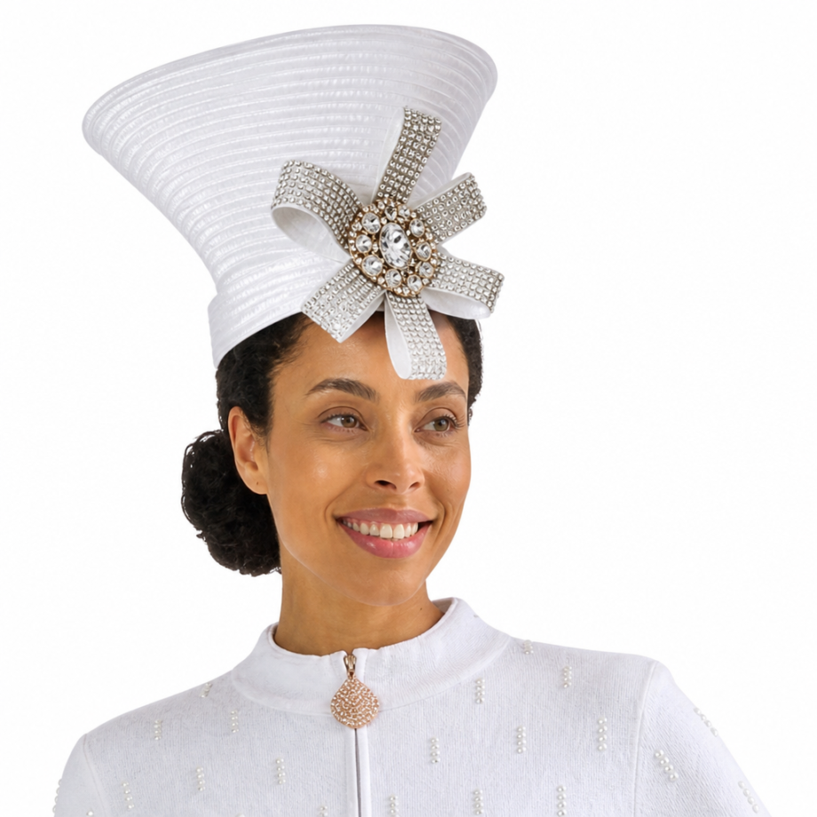 Donna Vinci Knit 13460-H Womens Church Suit-Hat
