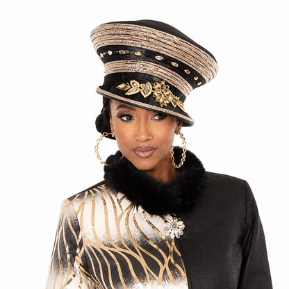 Donna Vinci 12224-QS Church Hat