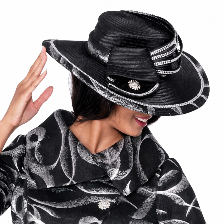GMI G400632-BWS-H Ladies Church Suit-Hat