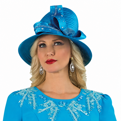 Lily and Taylor 4786-TUR HAT H187