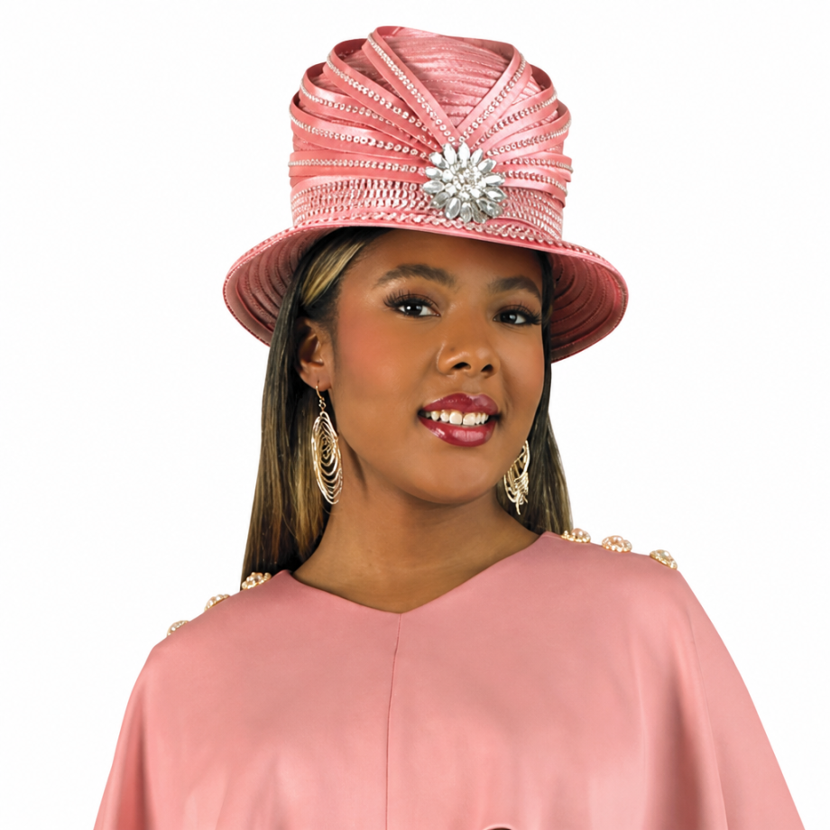 Lily and Taylor 4896-RSE Church Hat