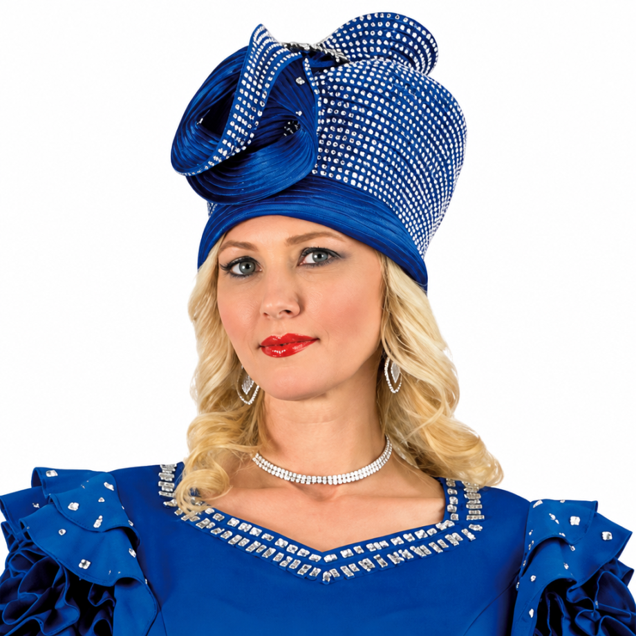 Lily And Taylor 4903-RYL Church Hat