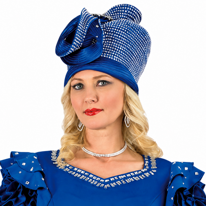 Lily And Taylor 4903-RYL Church Hat