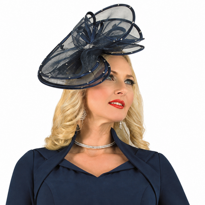 Lily And Taylor 4982-NVY HAT H121