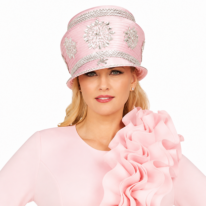 Giovanna DP2401-PNK-H Church Hat