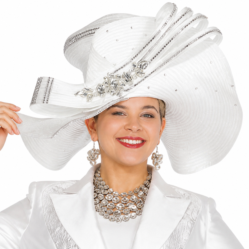 Elite Champagne 6265-H Church Hat