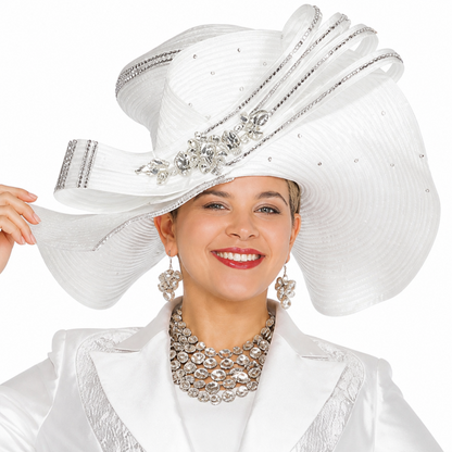 Elite Champagne 6265-H Church Hat