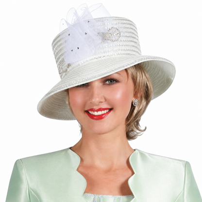 Giovanna D1307-H Church Hat