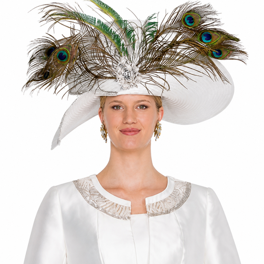 Elite Champagne 6266-H Church Hat