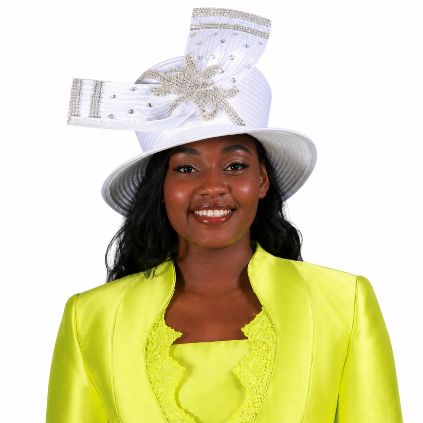Giovanna G1229-LEM-H Church Hat