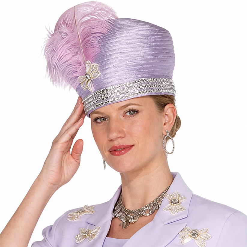 Champagne Italy 6106-LLC-H Church Hat