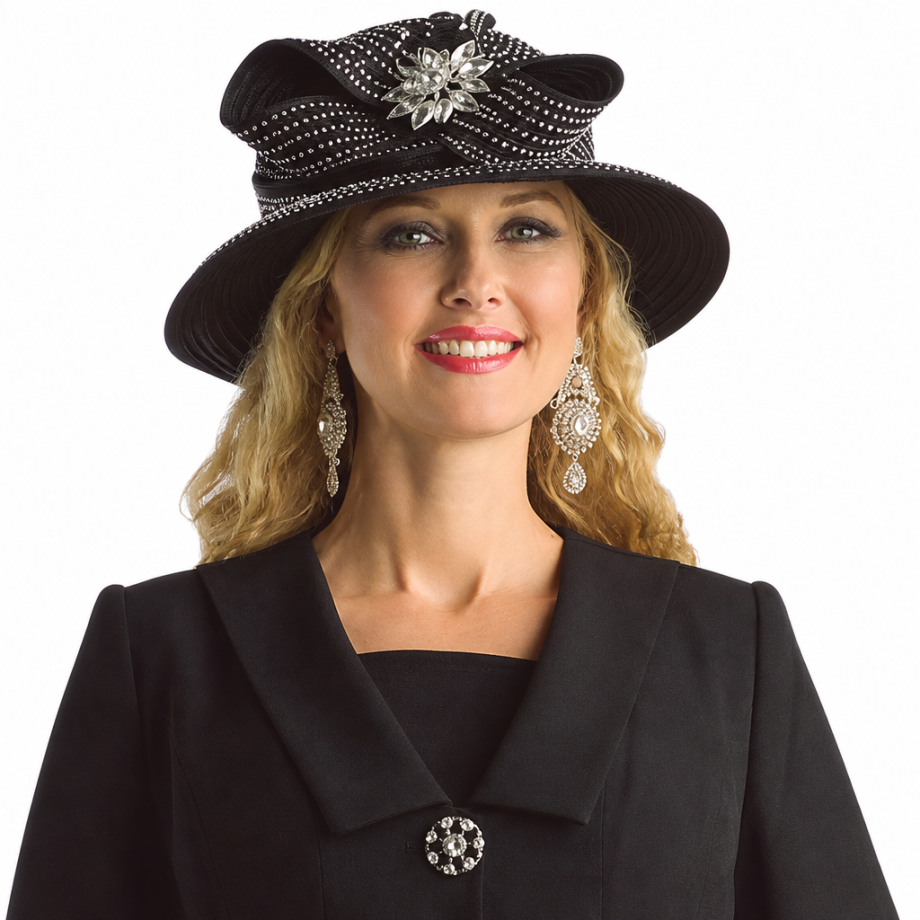 Lily And Taylor 4590-H Church Hat