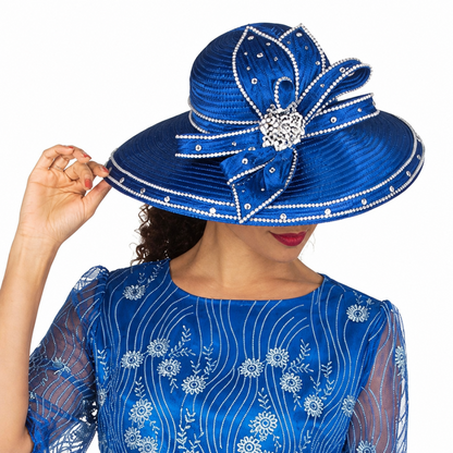 Giovanna D1570-RYL-H Church Hat