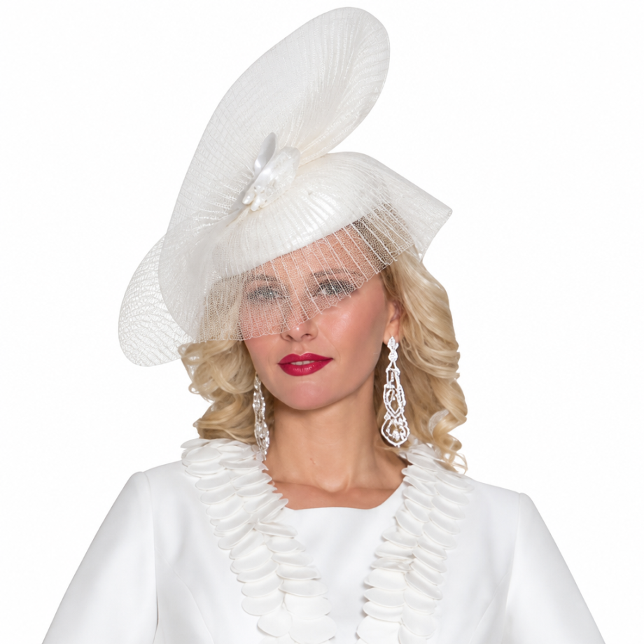 Lily and Taylor H151-OFW Church Hat