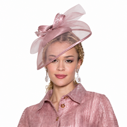 Lily and Taylor H132-MAU Church Hat