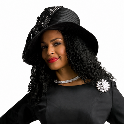 Lily And Taylor 4092-RED First Ladies Church Dress-Hat