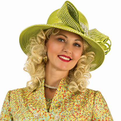 Lily And Taylor 4919-MLT-Hat Church Hat