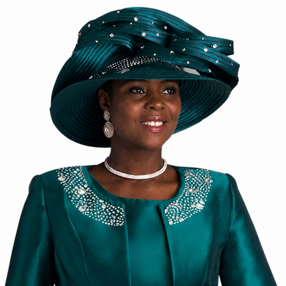Lily And Taylor 3800-HNT-H Church Hat