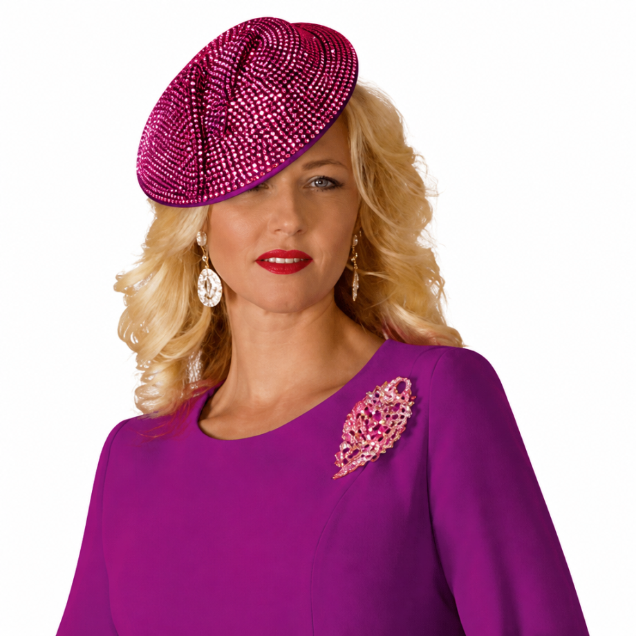 Lily And Taylor 4154-MA Church Hat
