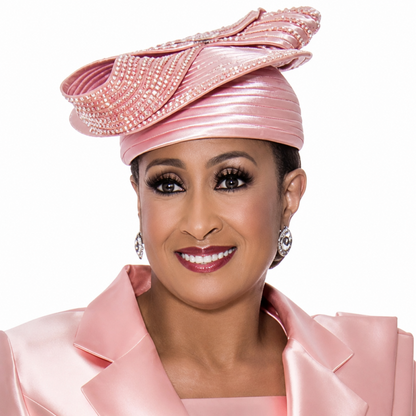 Dorinda Clark Cole 4172-WH-H Church Hat