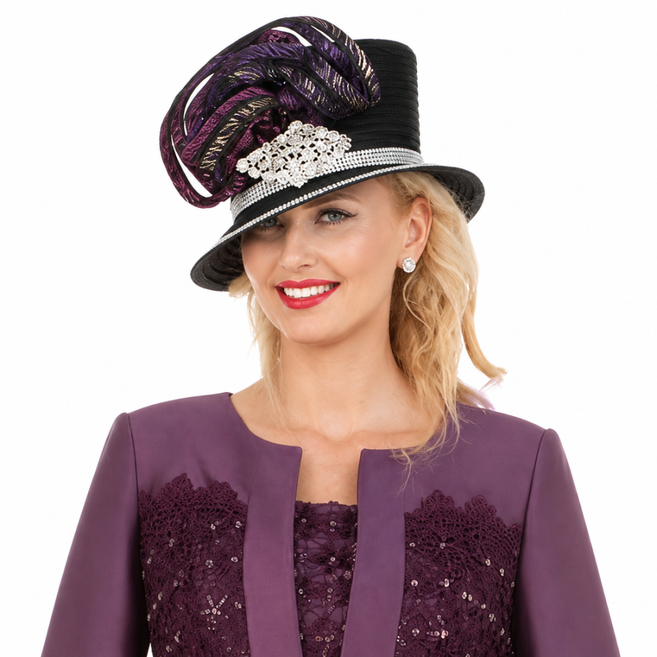 Giovanna G1337-H Church Hat