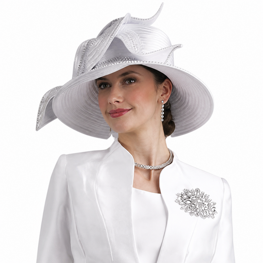Lily And Taylor H417-HAT Church Hat