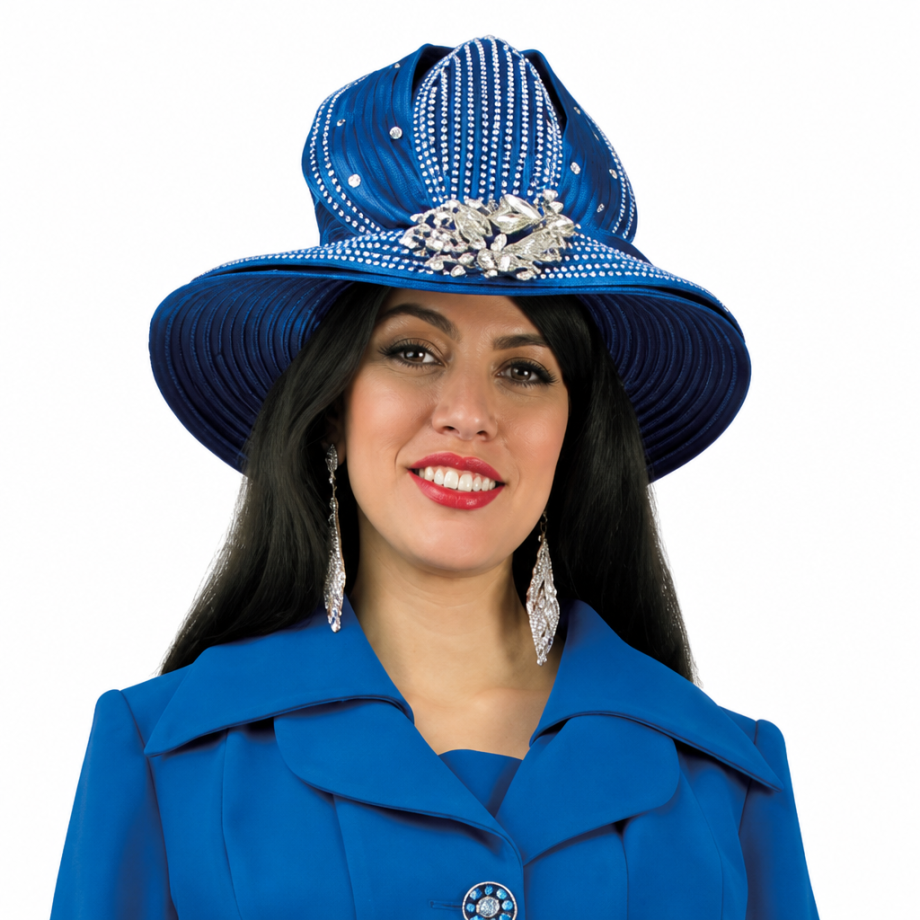 Lily And Taylor 4918-RYL-Hat Church Hat