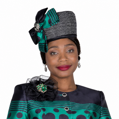 Champagne Italy 6302-H Church Hat