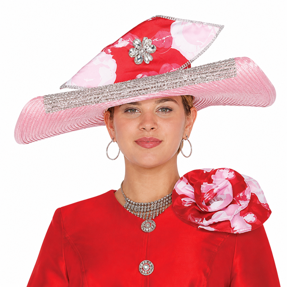 Aussie Austine 6061-RED-H Church Hat