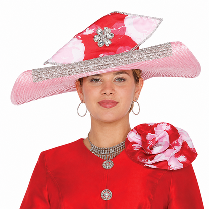 Aussie Austine 6061-RED-H Church Hat