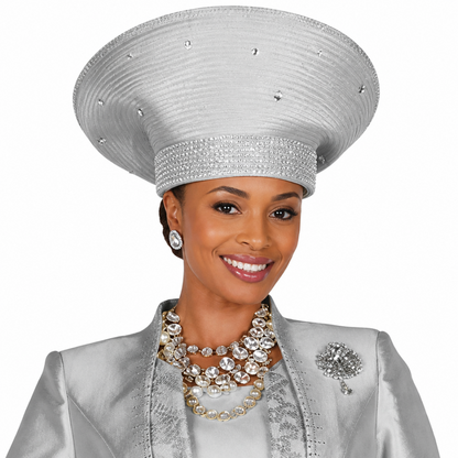 Champagne Italy 6410-H Church Hat