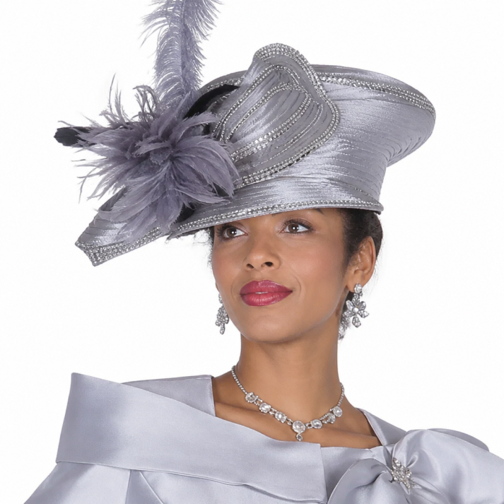 Champagne Italy 6117-H Church Hat