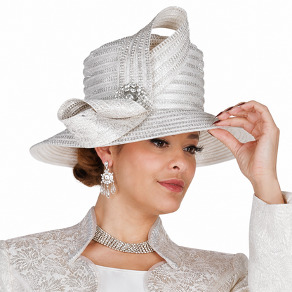 Champagne Italy 6409-H Church Hat
