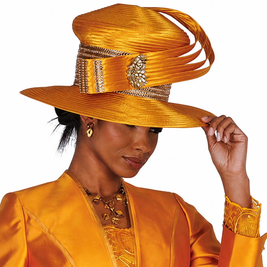 Champagne Italy 6404-H Church Hat